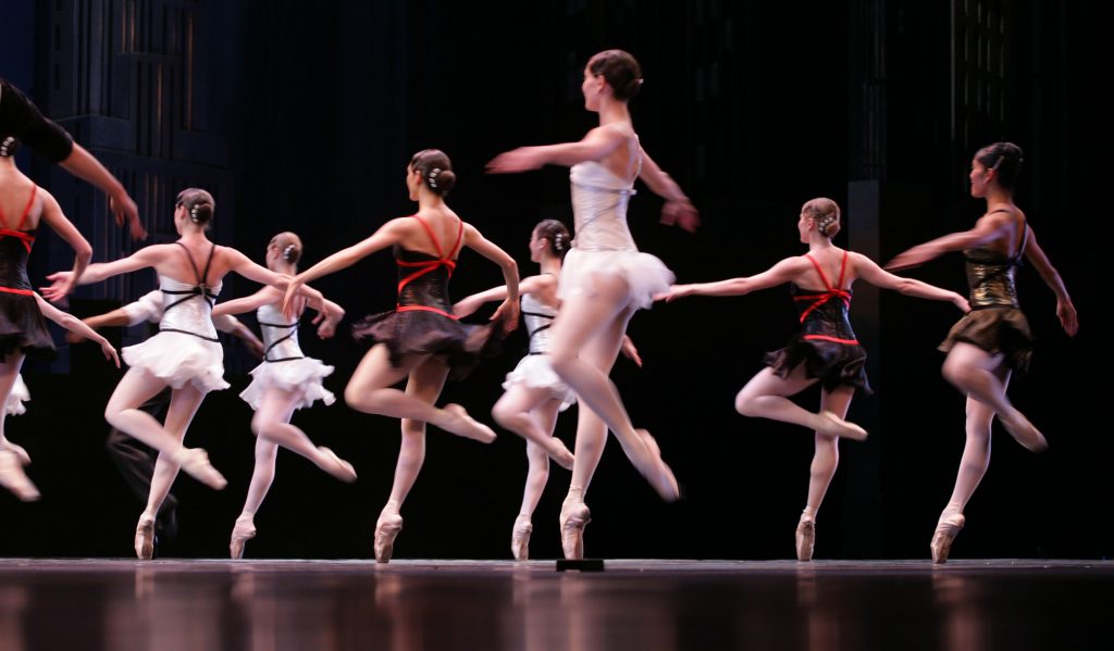 apresentação de ballet